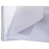 Tapa de encuadernacion q-connect pvc din a4 incolora 150 mc caja de 100 unidades