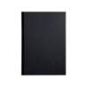 Tapa de encuadernacion q-connect carton din a4 negro simil piel 250 gr caja de 100 unidades