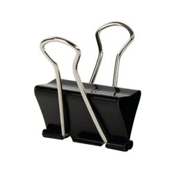 Pinza metalica q-connect reversible n.4 42 mm caja de 10 unidades