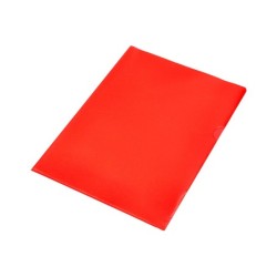 Carpeta dossier uñero plastico q-connect din a4 120 micras colores surtidos caja de 100 unidades