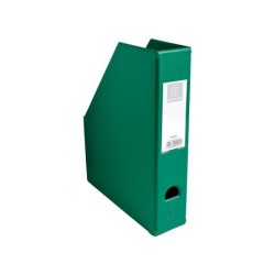 Revistero exacompta pvc lomo 70 mm color verde 230x310x70 mm