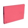 Subcarpeta cartulina con bolsa exacompta din a4 rosa 290 gr