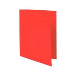 Subcarpeta cartulina reciclada exacompta din a4 rojo 180 g/m2