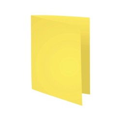 Subcarpeta cartulina reciclada exacompta din a4 amarillo 170 gr