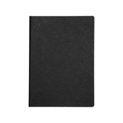 Libreta age-bag tapa cartulina lomo cosido liso 96 hojas color negro 210x297 mm