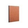 Libreta age-bag tapa cartulina lomo cosido liso 96 hojas color havana 148x210 mm