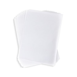 Papel dibujo liderpapel a3 297x420mm 70g/m2 vegetal sobre de 12 hojas