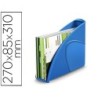 Revistero cep plastico uso vertical / horizontal azul 85x270x310 mm