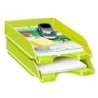 Bandeja sobremesa cep plastico verde 257x348x66 mm