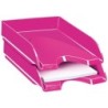 Bandeja sobremesa cep plastico rosa 257x348x66 mm