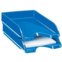 Bandeja sobremesa cep plastico azul 257x348x66 mm