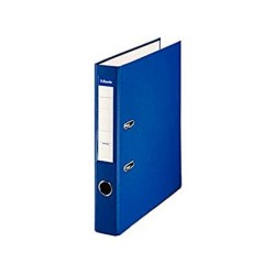 Archivador de palanca esselte carton forrado pvc folio lomo de 50 mm con rado azul