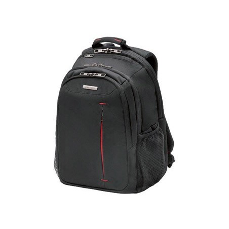 Mochila para portatil samsonite guardit 14\ color negro con asa 4 bolsillos exteriores 180x290x400 mm