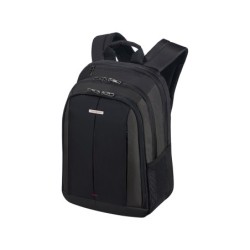 Mochila para portatil samsonite guardit 14\ color negro con asa 4 bolsillos exteriores 180x290x400 mm