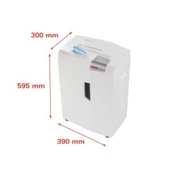 Destructora de documentos hsm shredstar x15 capacidad de corte 15h en particulas destruye grapas clips cd y tarjetas