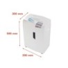 Destructora de documentos hsm shredstar x15 capacidad de corte 15h en particulas destruye grapas clips cd y tarjetas