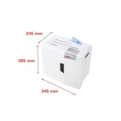 Destructora de documentos hsm shredstar x8 capacidad de corte 8 h en particulas destruye grapas clips cd y tarjetas