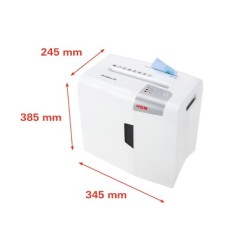 Destructora de documentos hsm shredstar x5 capacidad de corte 5 h en particulas destruye grapas clips cd y tarjetas