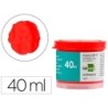 Tempera liderpapel escolar 40 ml rojo