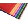 Papel seda liderpapel 12 colores surtidos 17g/m2 rollo de 24 hojas 50x75cm