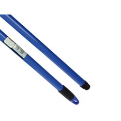 Palo de escoba o fregona metal gancho giratorio 140 cm