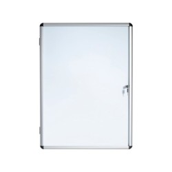 Vitrina de anuncios bi-office fondo magnetico extraplana de interior 720x981 mm