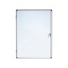 Vitrina de anuncios bi-office fondo magnetico extraplana de interior 720x674 mm