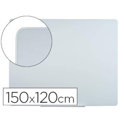 Pizarra blanca bi-office cristal magnetica 150x120 cm