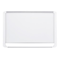 Pizarra blanca bi-office lacada con bandeja integrada 180x120 cm