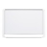Pizarra blanca bi-office lacada con bandeja integrada 180x120 cm