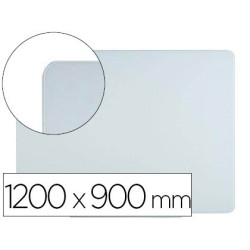 Pizarra blanca bi-office cristal magnetica 1200x900 mm