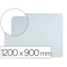 Pizarra blanca bi-office cristal magnetica 1200x900 mm