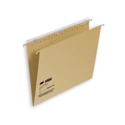 Carpeta colgante fade tiki folio visor superior 290 mm efecto lupa kraft eco 230 g/m lomo v