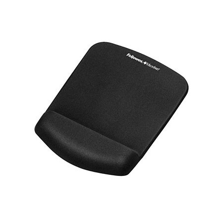Alfombrilla fellowes para raton plush touch foam negro