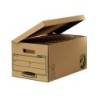 Cajon fellowes carton reciclado para almacenamiento de archivadores capacidad 6 cajas de archivo 80 mm