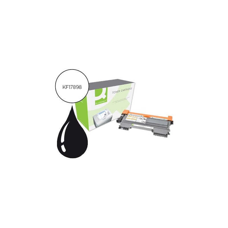 Toner q-connect compatible brother tn2210 hl-2240 / 2250 / 2270 negro 1.200 pag