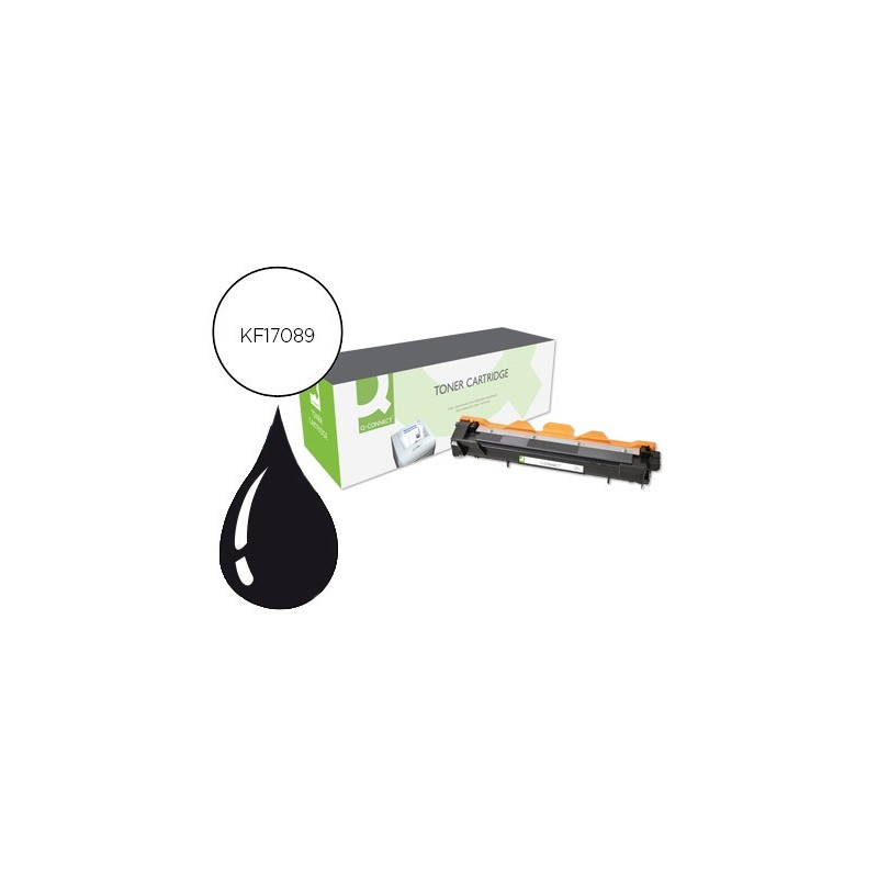 Toner q-connect compatible brother tn1050 hl-1110 negro 1.000 pag
