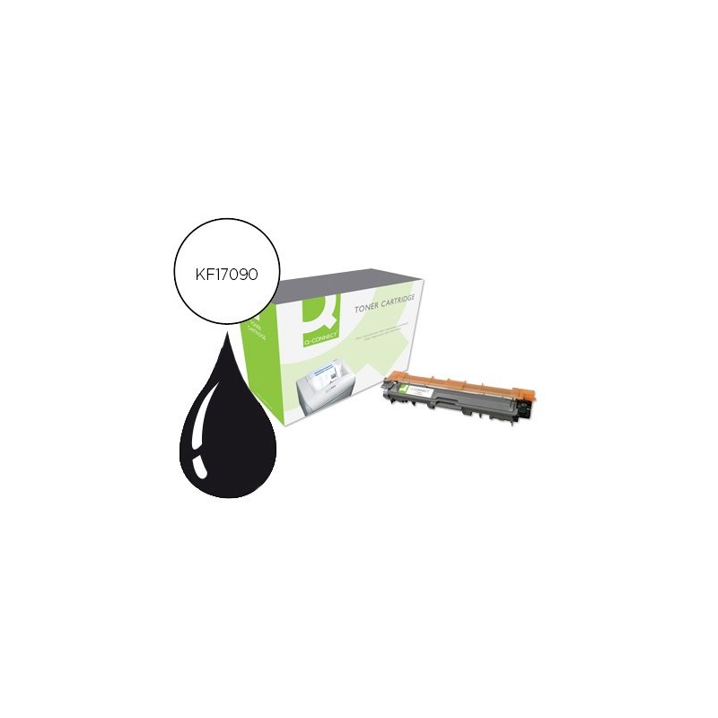 Toner q-connect compatible brother tn241bk hl-3140cw / 3150cdw / 3170cdw /negro dcp-9020cdw negro 2.500 pag