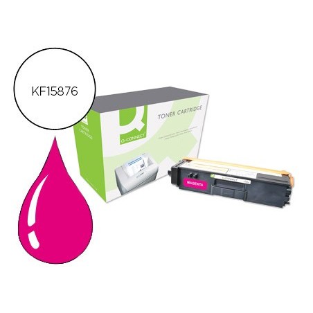 Toner q-connect compatible brother tn325m hl-4140cn / 4150cdn / 4570cdw / 4570cdwt / dcp 9055cd magenta 3.500 pag
