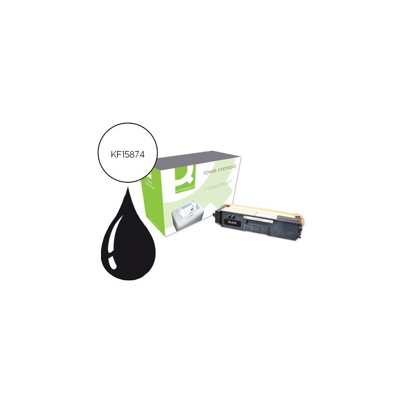 Toner q-connect compatible brother tn325bk hl-4140cn / 4150cdn / 4570cdw / 4570cdwt / dcp 9055cdn negro 4.000 pag