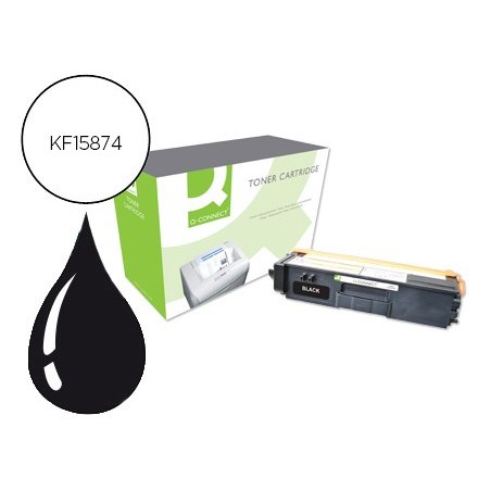 Toner q-connect compatible brother tn325bk hl-4140cn / 4150cdn / 4570cdw / 4570cdwt / dcp 9055cdn negro 4.000 pag