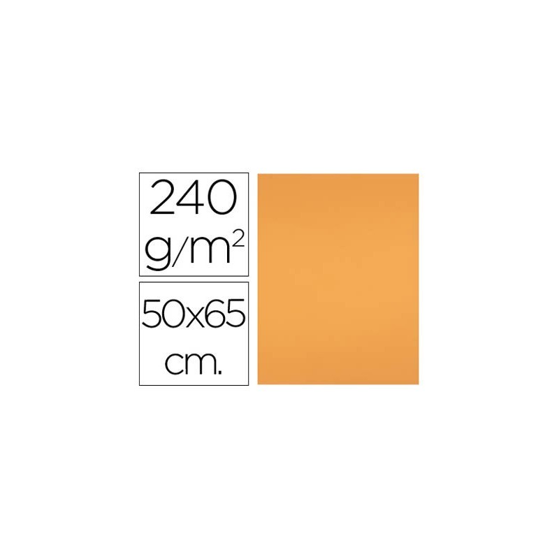 Cartulina liderpapel 50x65 cm 240 g/m2 nectarina