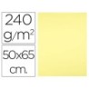 Cartulina liderpapel 50x65 cm 240 g/m2 amarillo medio