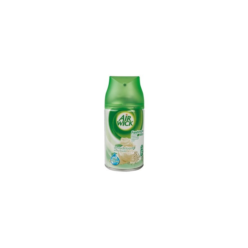 Ambientador air wick flores blancas recambio de 250 ml para aparato air wick freshmatik