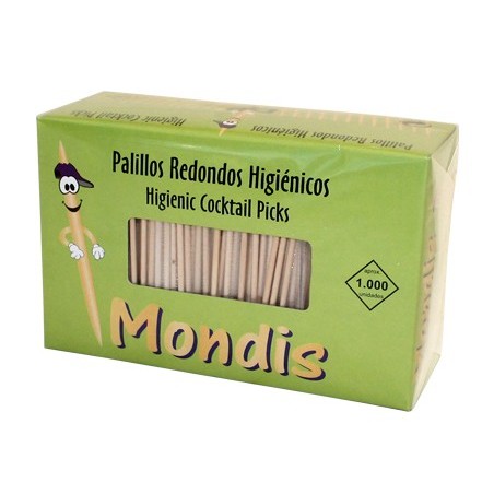 Palillo de dientes enfundado en celofan caja de 1000 unidades