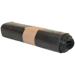 Bolsa basura industrial biznaga negra 85x105cm galga 120 rollo de 10 unidades