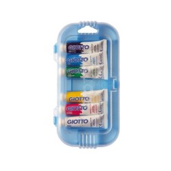 Tempera giotto 7,5 ml estuche 6 colores surtidos