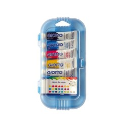 Tempera giotto 7,5 ml estuche 5 colores surtidos