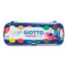 Acuarela giotto 12 colores con pincel estuche de plastico