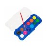 Acuarela giotto 12 colores con pincel estuche de plastico